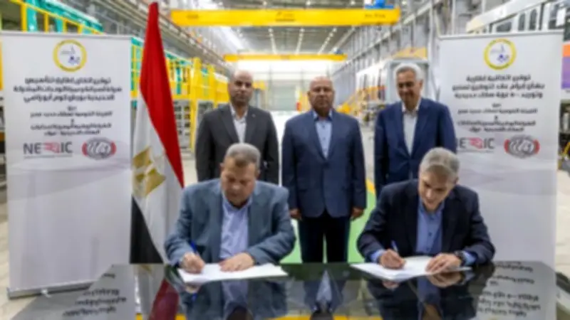 اتفاقيتان استراتيجيتان بين السكك الحديدية ونيرك لتصنيع 500 عربة وتأسيس شركة لتشغيل ورش كوم أبو راضي