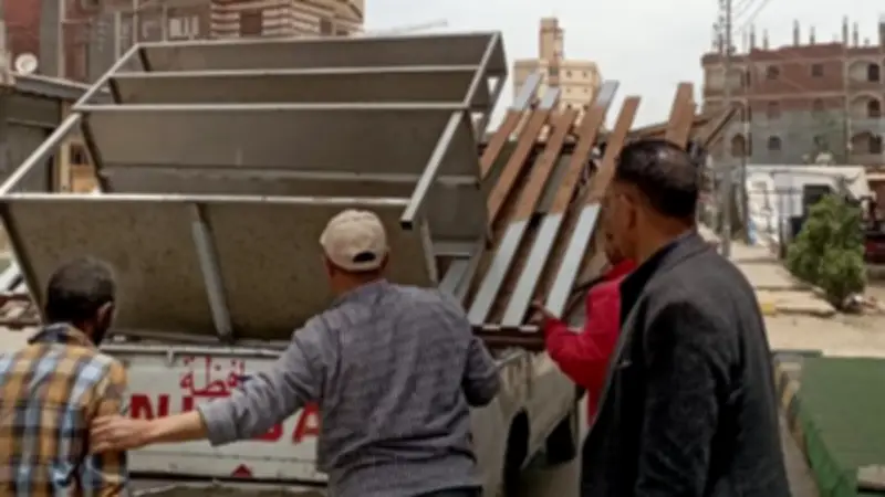 54 محضر إشغال وإزالة فورية في حملات مكبرة بالمنوفية