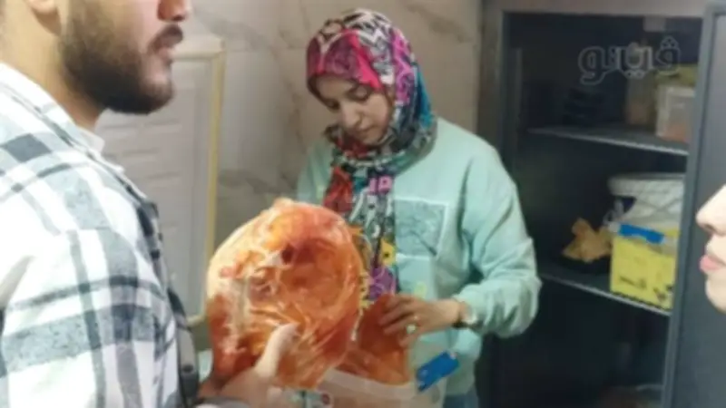 ضبط 55 كجم لحوم فاسدة وسجق في حملة تموينية بالواسطى ببني سويف