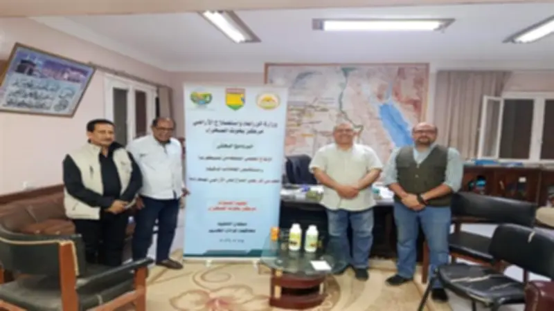 7 حقول إرشادية للمحاصيل الاستراتيجية بالوادي الجديد لمواجهة تغير المناخ