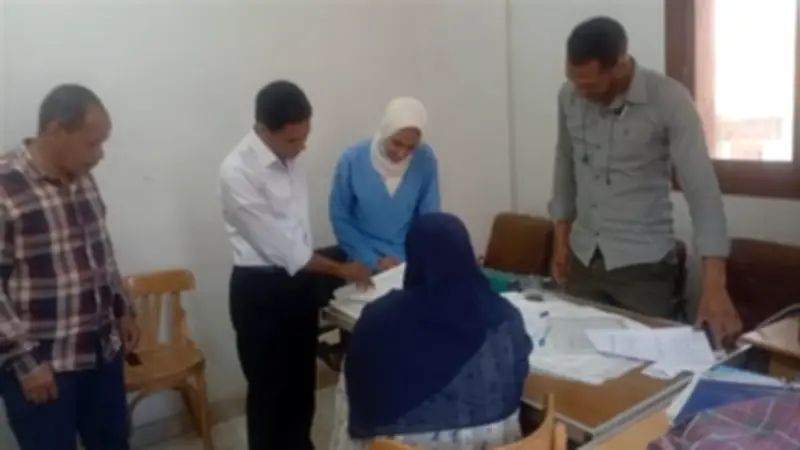 القافلة الطبية بالزينية في الأقصر تختتم أعمالها وتخدم 770 مواطناً