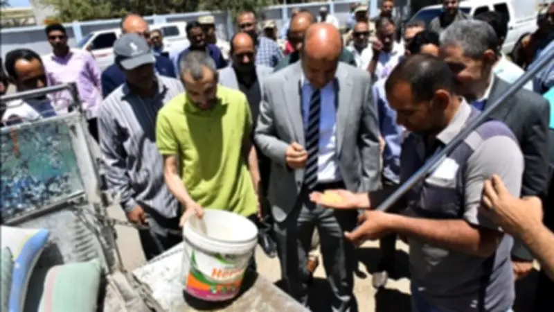 محافظ أسيوط يتفقد توريد القمح وإنتاج الدقيق بنسبة استخراج 87.5%