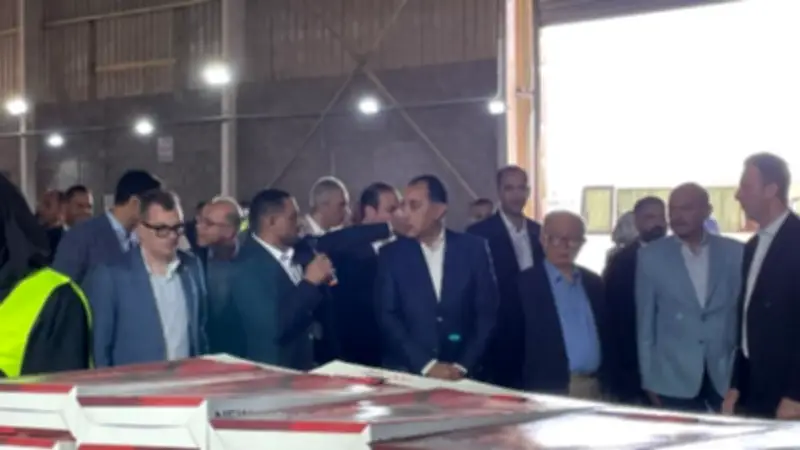 مدبولي يفتتح 9 مشروعات صناعية بالسخنة باستثمارات 182.5 مليون دولار