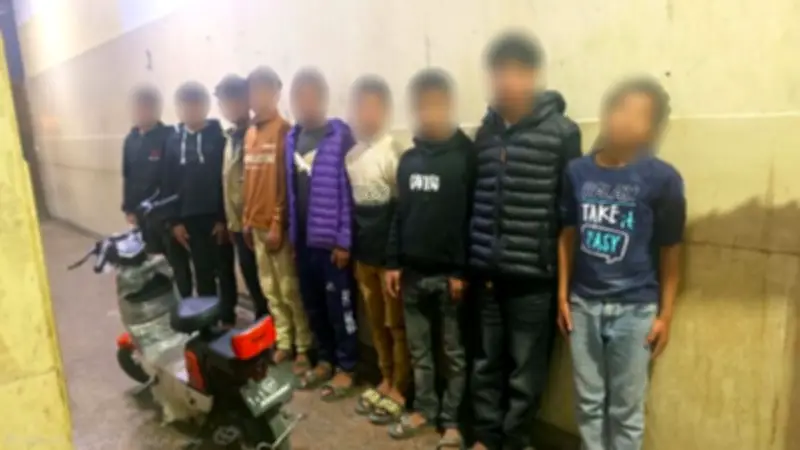 ضبط 9 طلاب بتهمة تحطيم حجارة وإلقائها على محل بالعريش