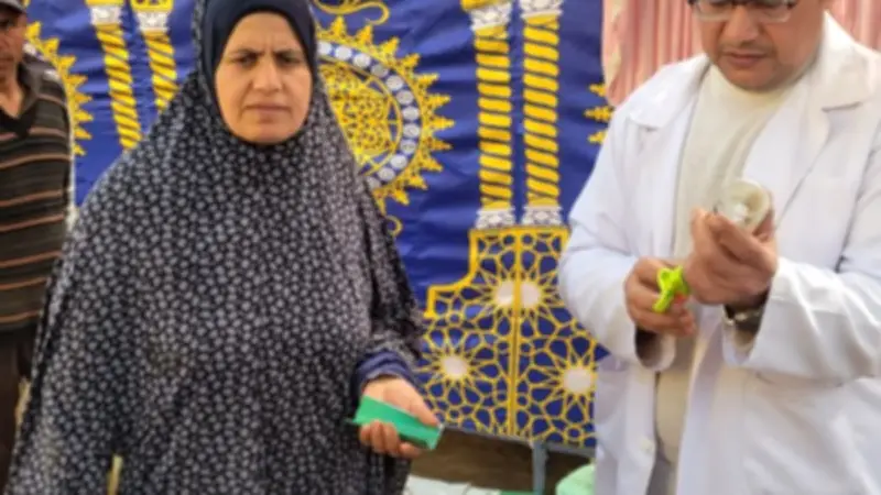 قافلة بيطرية مجانية بالغربية تفحص 941 حيوانًا ضمن مبادرة حياة كريمة