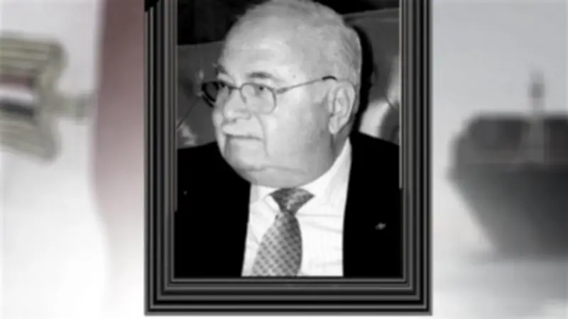 الفريق أسامة ربيع ينعي اللواء بحري محمود حاتم القاضي مؤسس غرفة ملاحة الإسكندرية