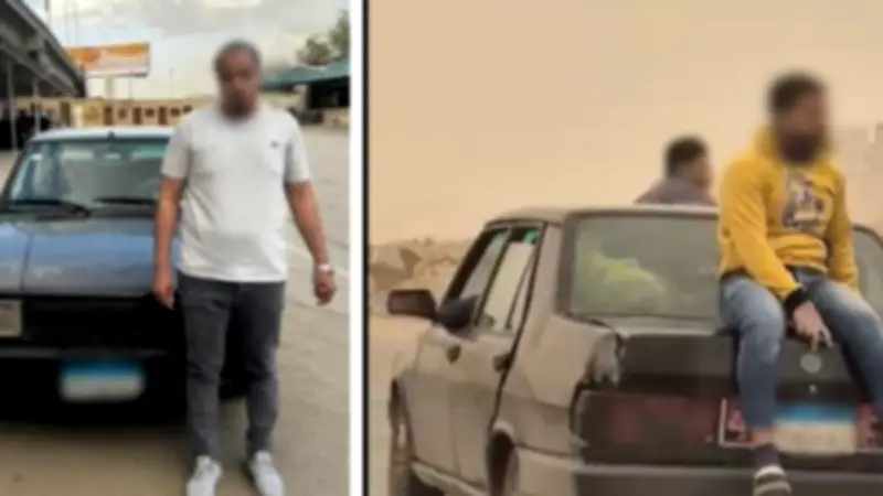 القبض على سائق سمح لآخرين بالجلوس على سيارته أثناء السير في الشروق بالقاهرة