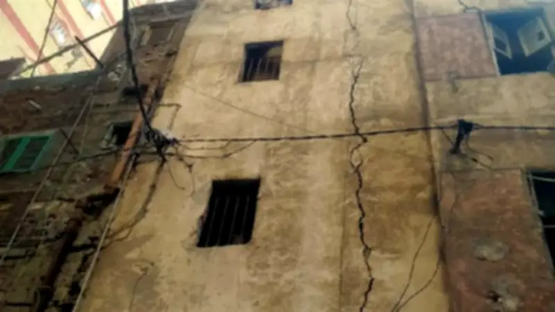 انهيار سقف عقار مهجور في الإسكندرية دون وقوع إصابات بشرية
