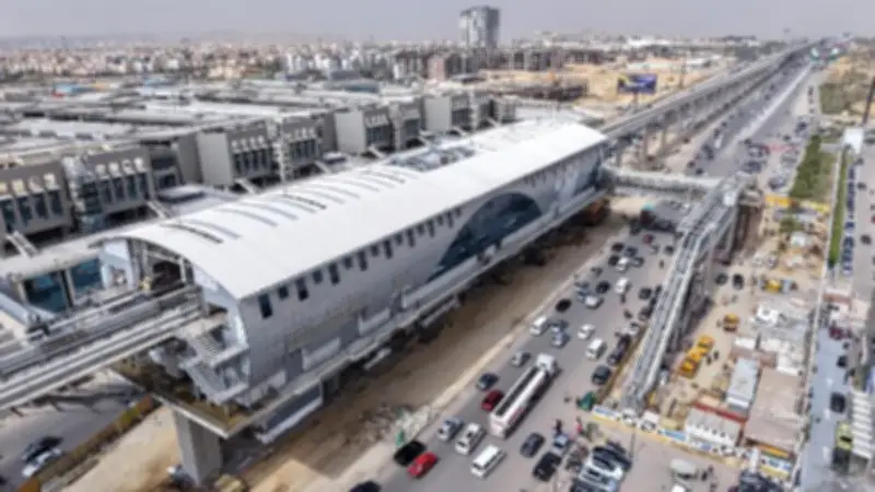 وزارة النقل تكشف عن أحدث تصوير جوي لمشروع مونوريل غرب النيل: تفاصيل التقدم والانجازات