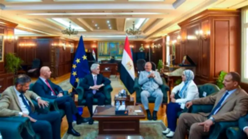 محافظ الإسكندرية يبحث مع وفد الاتحاد الأوروبي تعزيز التعاون الاقتصادي والاستثماري