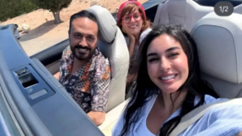 ياسمين صبري وخالد سرحان ورحمة أحمد في كواليس فيلم 'نصيب'.. والعرض قريبًا