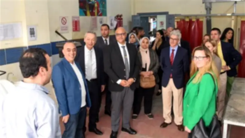 محافظ الإسكندرية يزور مركز التدريب المهني ببشاير الخير لتعزيز التعاون مع الاتحاد الأوروبي