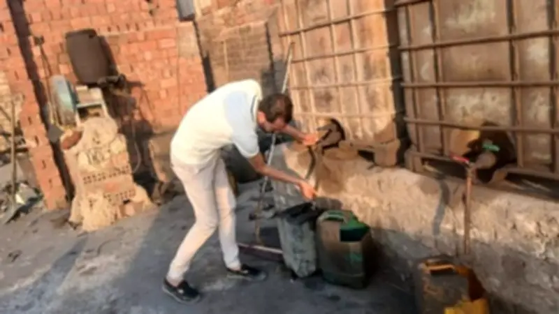 ضبط مصنعين لإعادة تدوير الألومنيوم غير مرخصين بالصف في حملة تموينية مكثفة