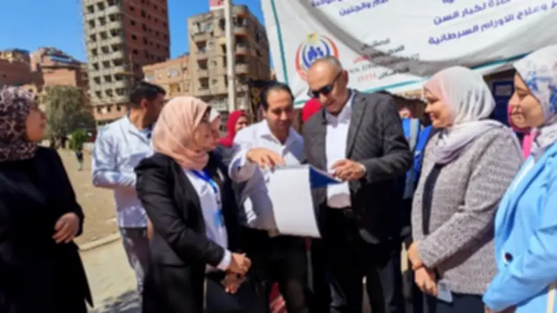 وكيل صحة الغربية يتفقد مبادرة "أنتِ الحياة" ويشيد بالخدمات المقدمة