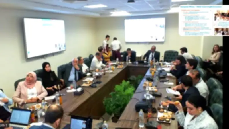 محافظة قنا تشارك في اجتماع مشروع النمو الاقتصادي الأخضر لدعم المشروعات الصغيرة