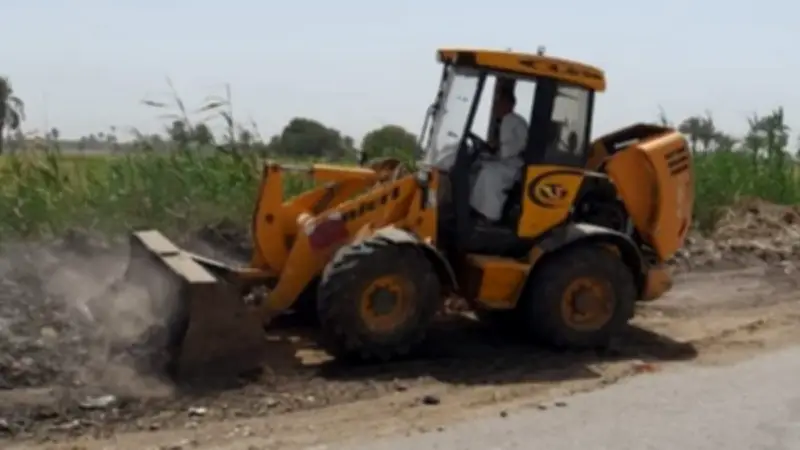 بني سويف تواصل حملات النظافة ومواجهة التعديات وتحسين الخدمات