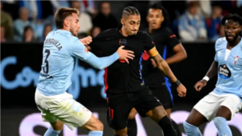 القناة الناقلة لمباراة برشلونة وسيلتا فيجو اليوم في الدوري الإسباني