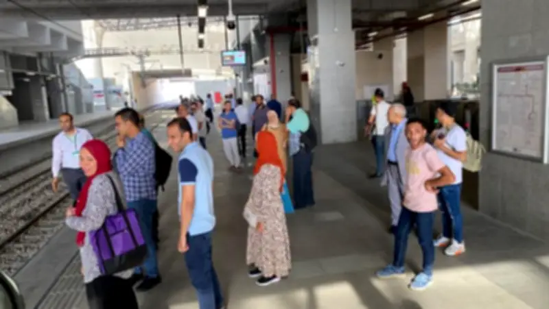 تعديل مواعيد قطار العاصمة بمناسبة إجازة عيد تحرير سيناء