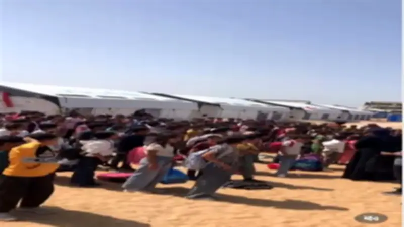 طلاب غزة يوجهون رسالة حب لمصر من داخل المخيمات: شكرًا يا أم الدنيا