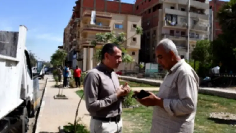 محافظ أسوان يوجه برفع كفاءة حديقة حي الرضوان لتحويلها لمتنفس حضاري وجمالي
