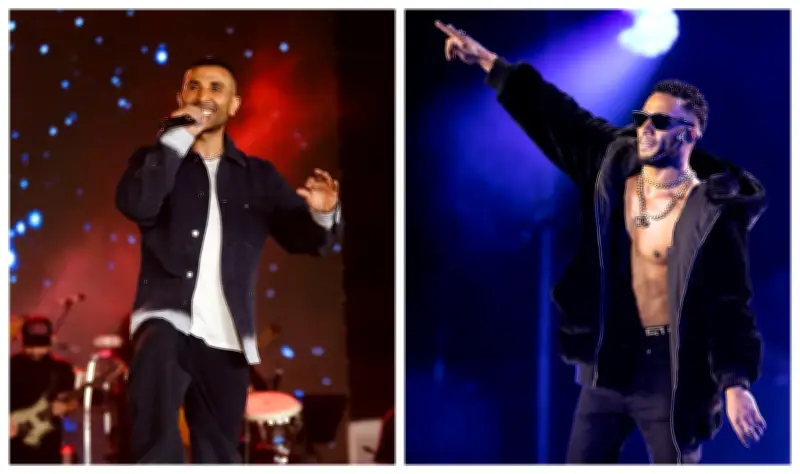 محمد رمضان وأحمد سعد يقدمان أول عرض مسرحي في لوس أنجلوس