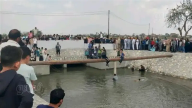إنقاذ نهري ينتشل جثماني شابين غرقا في نيل الحوامدية بعد حادثة استحمام مأساوية