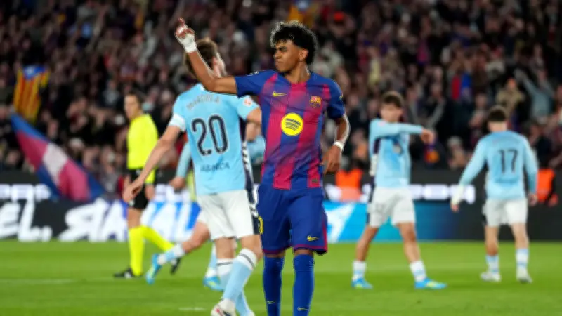 برشلونة يتخطى سيلتا فيجو بهدف يامال في الليجا رغم خسارة نجمين