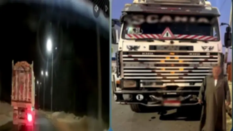 القبض على سائق نقل بسوهاج بعد تطاير أحجار من سيارته على الطريق السريع