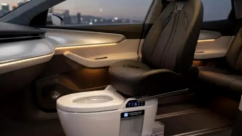 مرحاض داخل السيارة: ابتكار صيني يغير مفهوم الراحة في الرحلات الطويلة