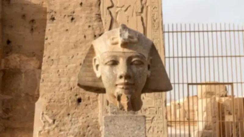 مصير تمثال رمسيس الثاني الضخم بالشرقية بعد ترميمه