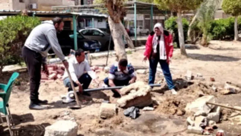 جهاز التطوير يواصل رفع كفاءة وتجميل حدائق وشوارع الإسماعيلية