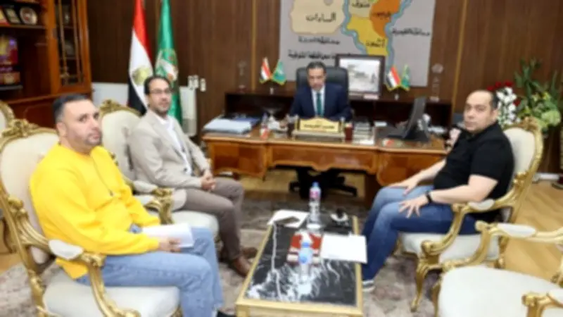محافظ المنوفية يلتقي رئيس جهاز مياه الشرب الجديد ويشدد على المتابعة الميدانية