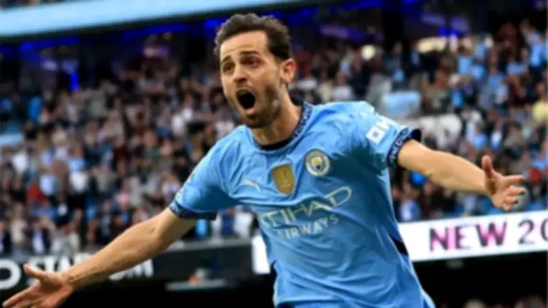 بيرناردو سيلفا يحقق رقماً قياسياً جديداً مع مانشستر سيتي في الدوري الإنجليزي