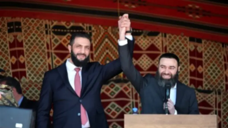 أحمد الشرع يزور دوما برفقة عصام بويضاني بعد إطلاق سراحه من الإمارات