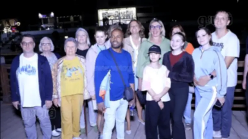 ممشى كورنيش النيل ببني سويف يستقبل فوجاً سياحياً روسياً