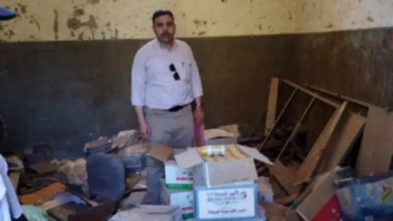 ضبط مخزن مبيدات مغشوشة ومحظورة في مركز البداري بأسيوط