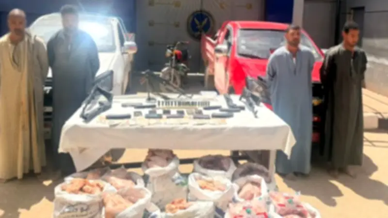 سطو مسلح على سيارة دواجن بقنا.. الداخلية تكشف التفاصيل وتضبط التشكيل العصابي