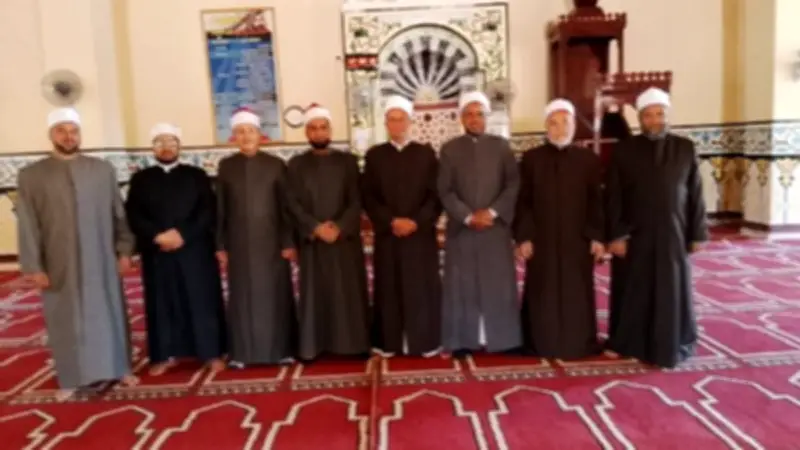 انطلاق القافلة الدعوية الحدودية بمساجد بلاط في الوادي الجديد