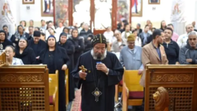 الأنبا صليب يترأس اللقاء السنوي لعمال كنائس إيبارشية ميت غمر