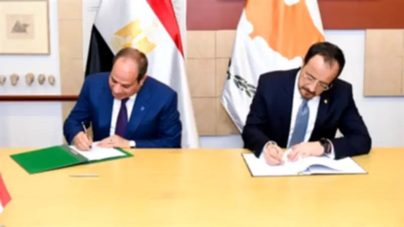 قمة مصرية قبرصية بنيقوسيا.. توقيع إعلان الشراكة الاستراتيجية