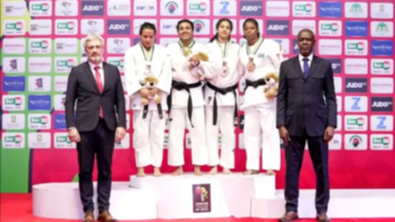 برونزيتان ومركز سابع لمنتخب الجودو في اليوم الأول بالبطولة الأفريقية