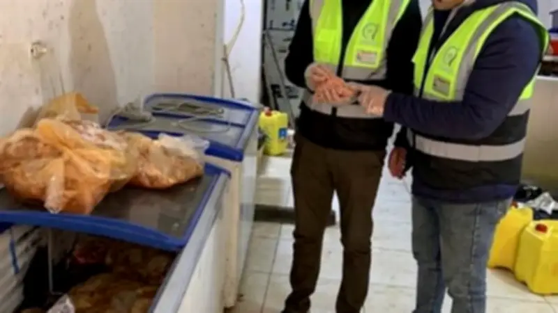 ضبط طن لحوم ودواجن فاسدة داخل مطعم شهير بالجيزة