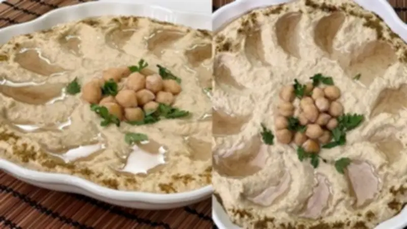 طريقة عمل تغميسة الحمص في خطوات بسيطة