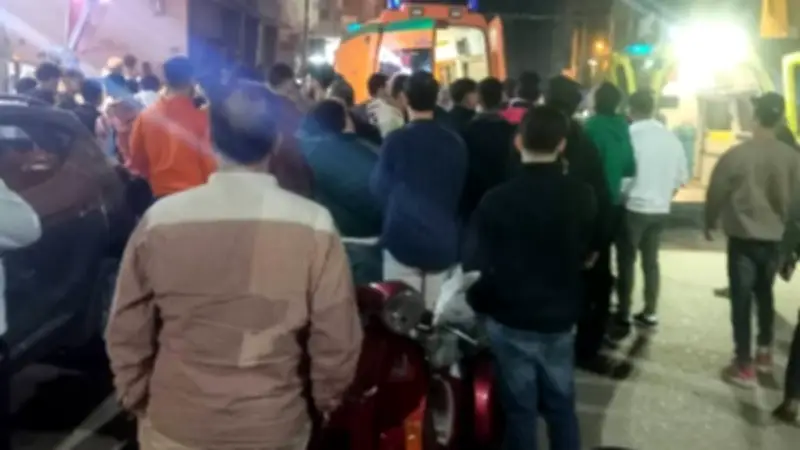 وفاة شاب وفتاة في المحلة إثر انهيار أجزاء من عمارة تحت الإنشاء