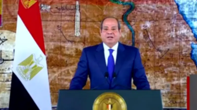 السيسي: الجيش المصري الدرع والسند لحماية الوطن في ذكرى تحرير سيناء