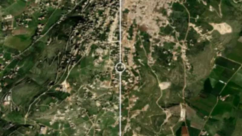 صور الأقمار الصناعية تكشف حجم الدمار الإسرائيلي في جنوب لبنان على غرار غزة