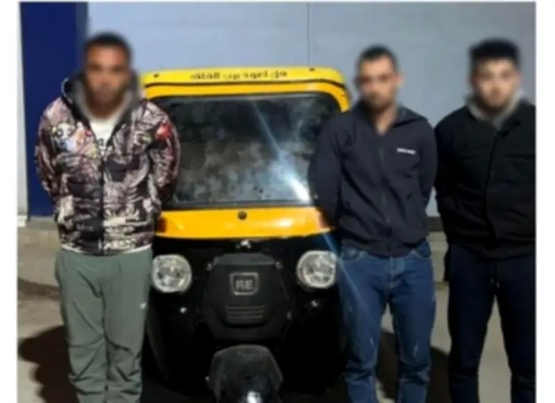 القبض على عصابة سرقة التكاتك بكفر الشيخ