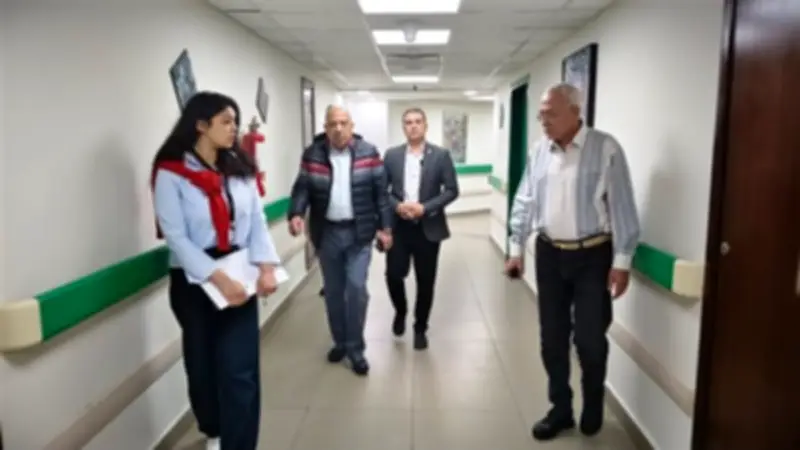 وزير الكهرباء يتفقد مستشفى ألماظة في زيارة مفاجئة لمتابعة الخدمات الطبية
