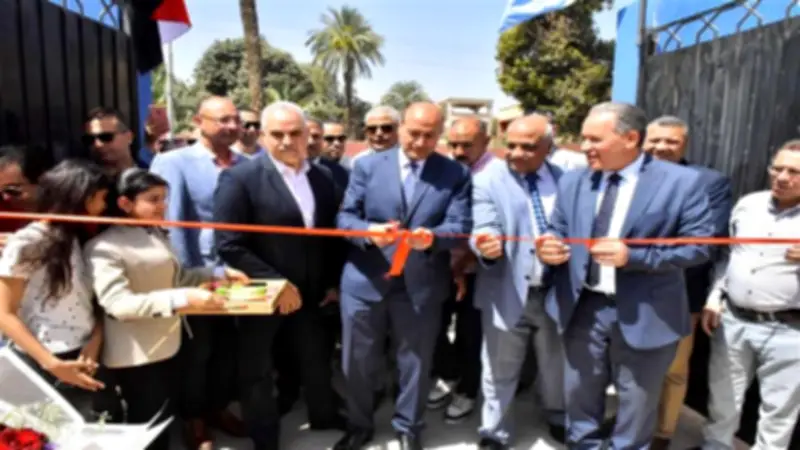 افتتاح مدرسة الوليدية الابتدائية الحديثة بأسيوط ضمن احتفالات العيد القومي