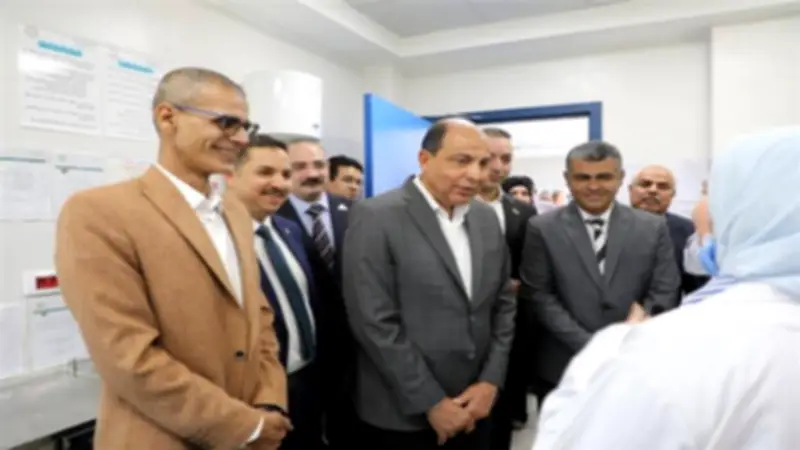 محافظ المنيا يفتتح تطوير وحدة طب الأسرة بالشيخ زياد ضمن حياة كريمة